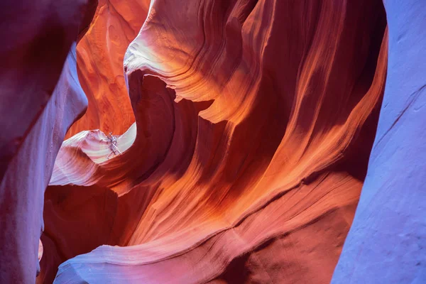 アリゾナ州ページ近くの有名なアンテロープ峡谷 — ストック写真