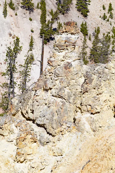Cascada Cañón Parque Nacional Yellowstone Wyoming —  Fotos de Stock