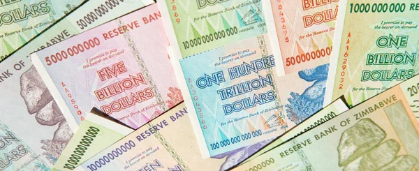 Sedlar Från Zimbabwe Efter Hyperinflation — Stockfoto