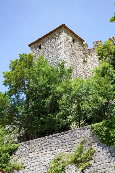 Ancient Fortifications San Marino — Stock Photo, Image