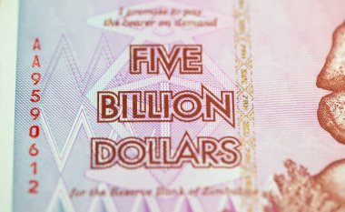 Yüksek enflasyondan sonra Zimbabwe 'nin banknotları