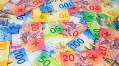 Yeni İsviçre banknotlarının koleksiyonu (2017 yılında yayınlandı))