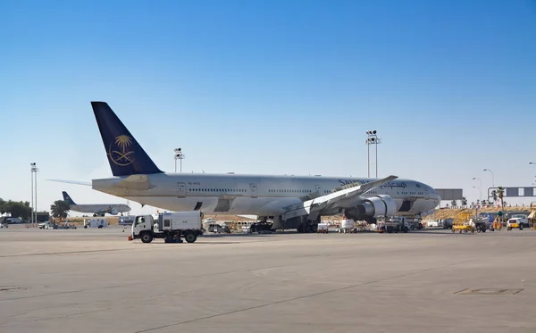 Riyadh March Planes Preparing Take Riyadh King Khalid Airport March — Stock Photo, Image