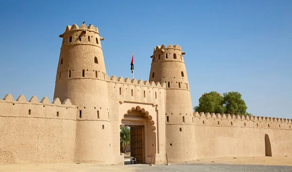 Famous Jahili Fort Ain Oasis United Arab Emirates — Stock Photo, Image