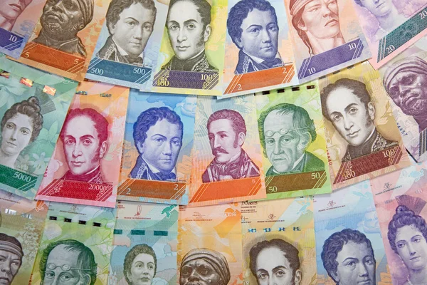 Variedad Billetes Sudamericanos —  Fotos de Stock