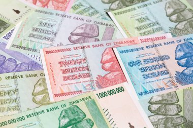 Yüksek enflasyondan sonra Zimbabwe 'nin banknotları