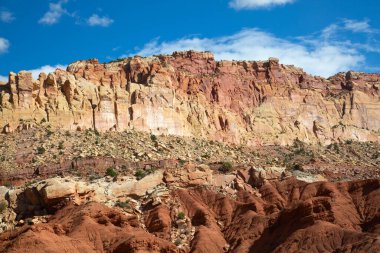 Utah, ABD 'deki Capitol Resif Ulusal Parkı