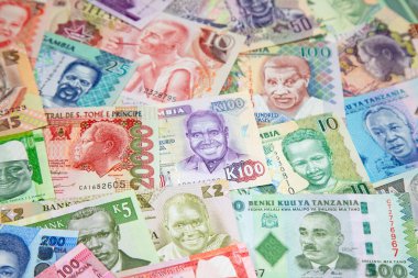 Afrika banknotlarının çeşitliliği