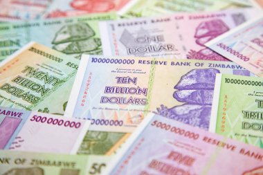 Yüksek enflasyondan sonra Zimbabwe 'nin banknotları