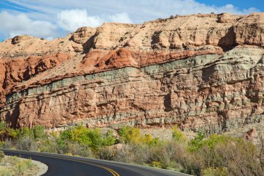 Utah, ABD 'deki Capitol Resif Ulusal Parkı