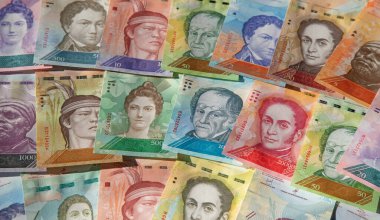Venezuela 'nın çeşitli banknotları