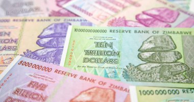 Yüksek enflasyondan sonra Zimbabwe 'nin banknotları