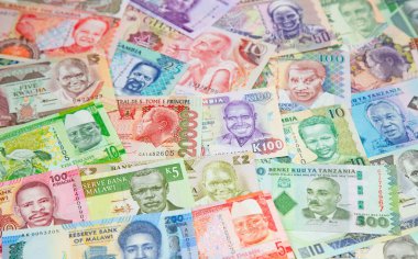 Afrika banknotlarının çeşitliliği