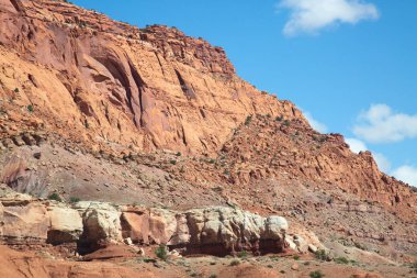 Utah, ABD 'deki Capitol Resif Ulusal Parkı