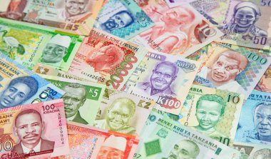Afrika banknotlarının çeşitliliği