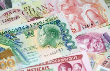 Afrika banknotlarının çeşitliliği