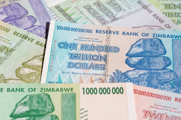 인플레이션 짐바브웨 — 스톡 사진