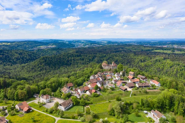 Kyburg Kalesi Zürih Winterthur Sviçre Arasında Yer Almaktadır — Stok fotoğraf