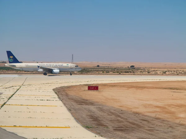 Riyadh March Planes Preparing Take Riyadh King Khalid Airport March — Stock Photo, Image