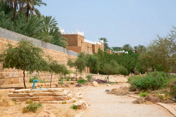 Ruas Cidade Velha Diriyah Perto Riyadh Reino Arábia Saudita — Fotografia de Stock