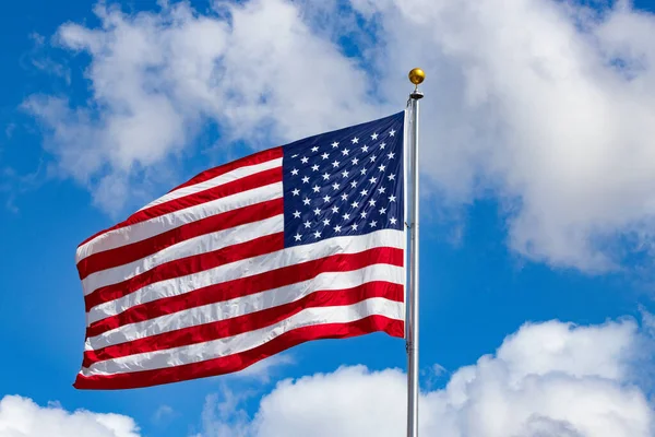 Flag United States Blue Sky — Stock Photo, Image