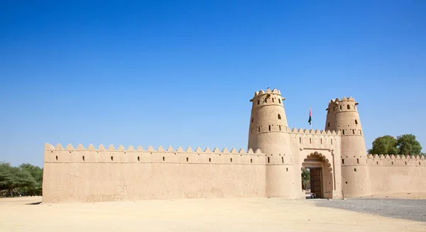 Berømte Jahili Fort Ain Oase Forenede Arabiske Emirater - Stock-foto