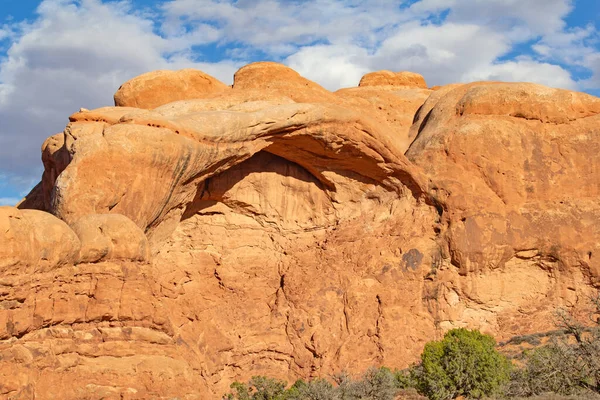 Paisagens Parque Nacional Dos Arcos Utah Eua — Fotografia de Stock