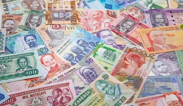 南美洲钞票的种类 — 图库照片