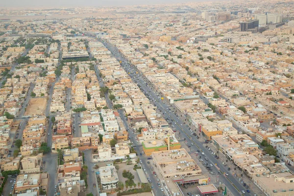 Riyadh February Aerial View Riyadh Downtown February 2016 Riyadh Saudi — Stock Photo, Image