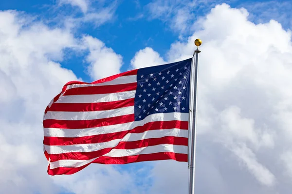 Flag United States Blue Sky — Stock Photo, Image