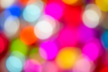 Renkli arkaplan - noel süslemelerinin odaklanmış bağları