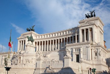 Roma, İtalya 'da ünlü Altare della Patria