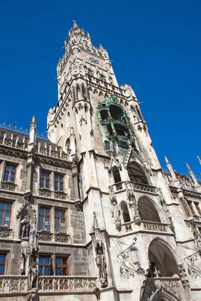 Place Principale Munich Allemagne Marienplatz Place Mariale Les Anciennes Nouvelles — Photo