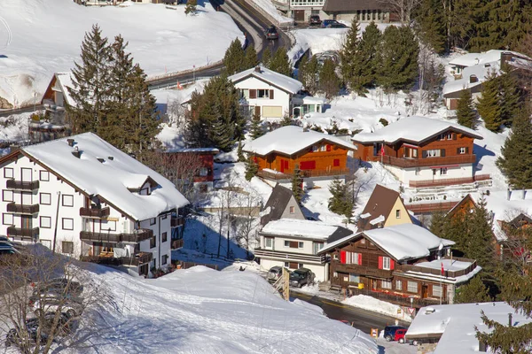 Inverno Nelle Alpi Svizzere Svizzera — Foto Stock