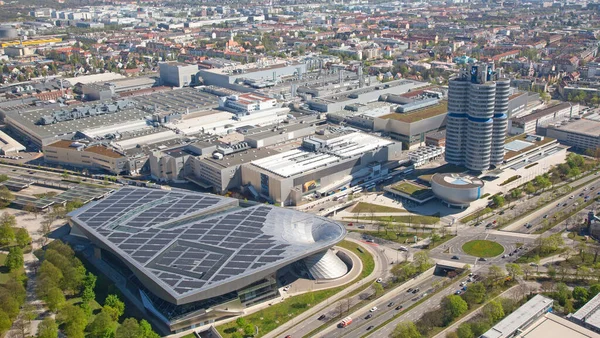 Munich Tyskland April 2019 Huvudkontoret Och Museet För Den Berömda — Stockfoto