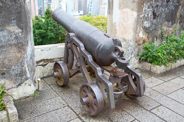 Stare Miasto Makau Otaczające Katedrę Pawła Stary Fort — Zdjęcie stockowe