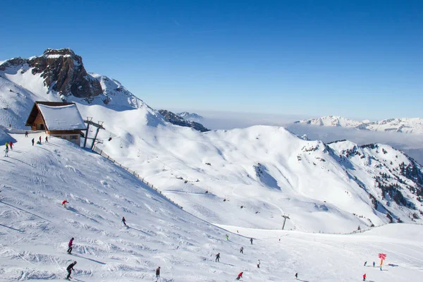 Invierno Los Alpes Suizos Suiza —  Fotos de Stock