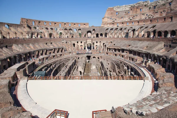 Ruiny Koloseum Rzymie Włochy — Zdjęcie stockowe