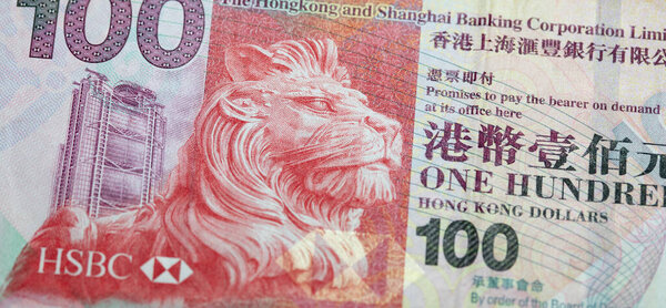 Singapore 2 dollars note closeup