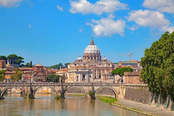 Bazilika Petra Římě Itálie — Stock fotografie