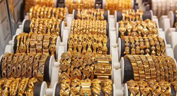 Arany Híres Golden Souk Dubaiban — Stock Fotó