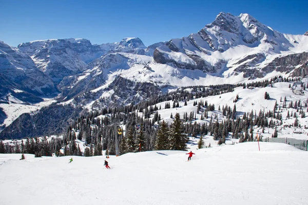 Invierno Los Alpes Suizos Suiza —  Fotos de Stock