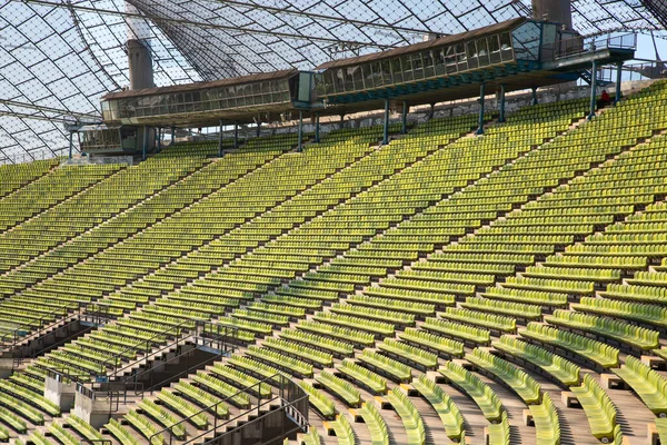 Munich Γερμανία Απριλίου 2019 Olympiapark Στο Μόναχο Γερμανία Ολυμπιακό Πάρκο — Φωτογραφία Αρχείου