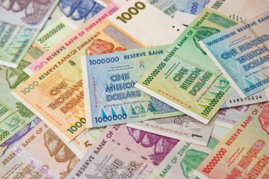 Yüksek enflasyondan sonra Zimbabwe 'nin banknotları