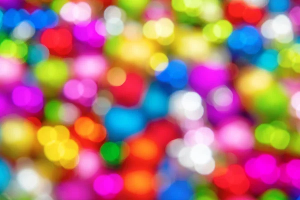 Fundo Colorido Ligantes Desfocados Decorações Natal — Fotografia de Stock