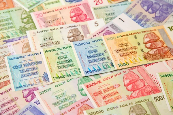 Sedlar Från Zimbabwe Efter Hyperinflation — Stockfoto