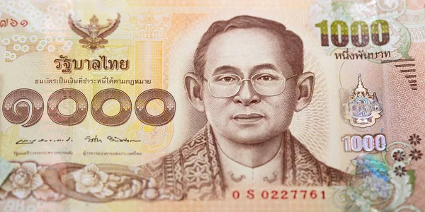 Thailändskt Baht Föreställande Kung Thailand — Stockfoto