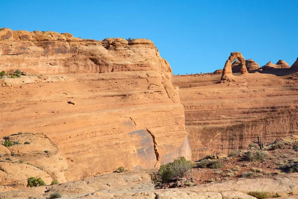 Beroemde Boog Het Arches National Park Utah Verenigde Staten — Stockfoto