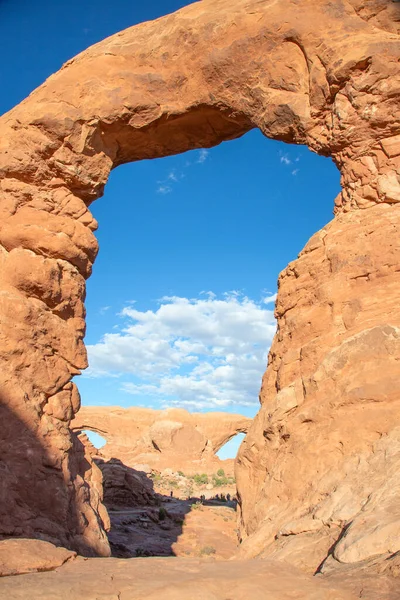 Arches Ulusal Parkı manzaraları, Utah, ABD