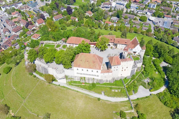 Castello Lenzburg Vicino Zurigo Svizzera — Foto Stock